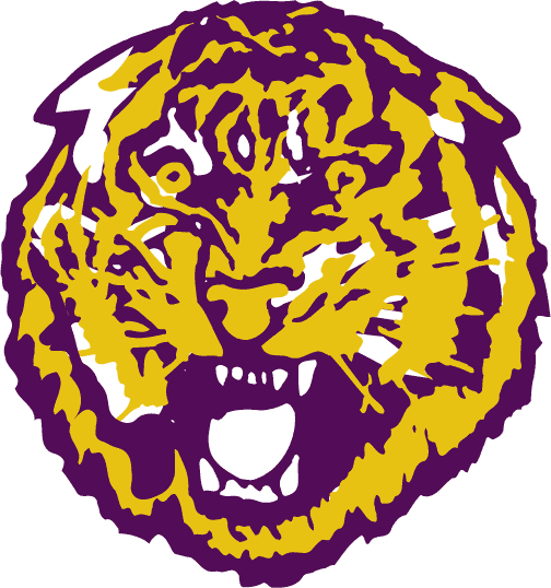 LSU Tigers 1977-2002 Primary Logo diy fabric transfer